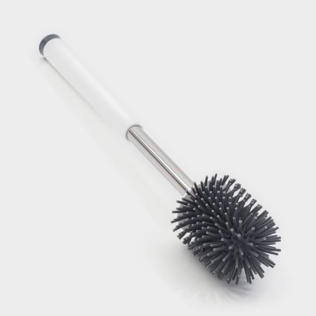 Silicon Savanna toilet brush for toilet, gray color-4