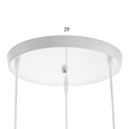 Bayerlux lamp "Thicket" 3he27 40W white 40x40x20-90cm-4