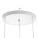 Bayerlux lamp "Thicket" 3he27 40W white 40x40x20-90cm