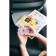 Aidlery Taberte "Fast Phevo", 6 sections, 8.7 × 5.5 × 1.8 cm, the color is transparent