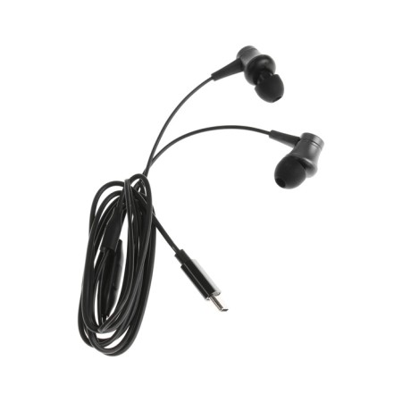 Headphones CB-53, wired, vacuum, microphone, 1 m, Type-C, black-2