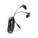 Headphones CB-53, wired, vacuum, microphone, 1 m, Type-C, black