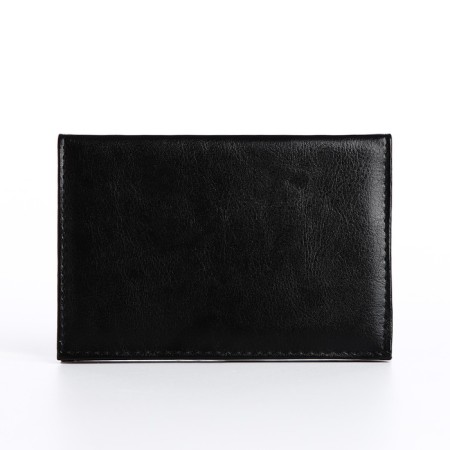 Cover for passport, black color-1