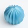 Figure candle "Faced ball", 6.5x6.5 cm, turquoise, in a box