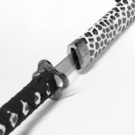 Souvenir weapon "Katana on the stand" Sheath under the leopard, light 89cm-4