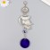 Suspension from the evil eye "Medallion and owl on the branch" 24 cm