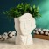 Kashpo - Vase "Gregor" 21x9x13cm, white