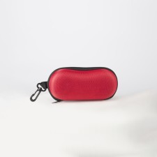 Lightning glasses case, red color