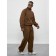 Male tracksuit, size 50, brown color