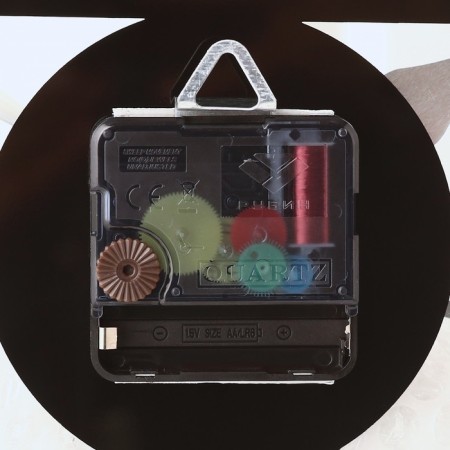 Watching clock, interior "contrast", D-39 cm, silent-2