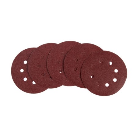 Circle of abrasive grinding under the "Velcro" tundra, perforated, 150 mm, p60, 5 pcs.-4
