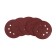 Circle of abrasive grinding under the "Velcro" tundra, perforated, 150 mm, p60, 5 pcs.
