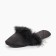 Slippers # 9 women, size 35.5, black color