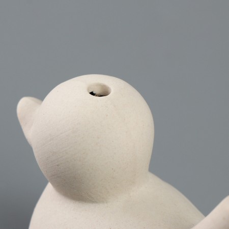 Ceramic whistle for coloring "Duck"-6