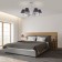 Suspended chandelier with decorative lampshades Peony, 40W, E14, 73x73x52 cm