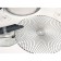 Set of serving napkins on the table “Vira”, 4 pcs, d = 38 cm, silver color