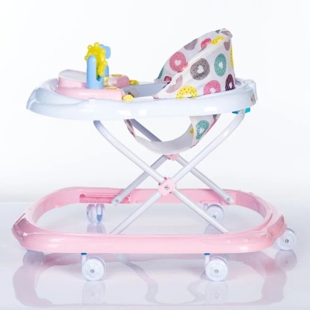 Walks Jolly Walk BW120, 6 wheels, with light -and -music effects, pink color-3