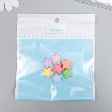 Decor for creativity plastic "Survival Star" mix-3