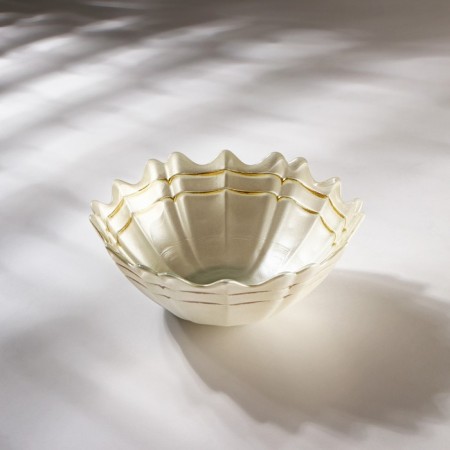 Alice salad bowl, 300 ml, d = 15 cm, gold color