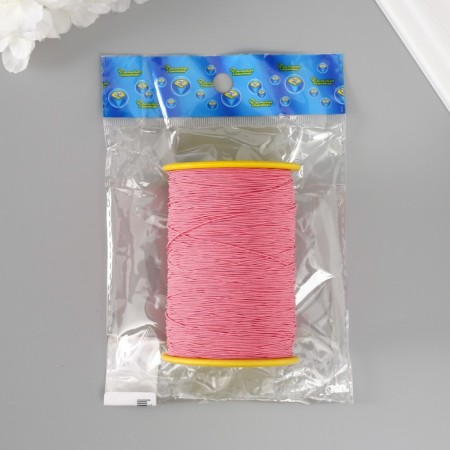 Spandex for beads, length 500 m, col. pink-3