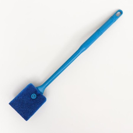 Scraper for the aquarium bilateral, 40 cm, blue-3