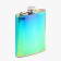 Flaw for alcohol and water "Gradient", stainless steel, gift, army, 240 ml, 8 oz 928048