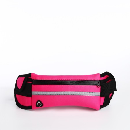 Board for racing with zipper, raspberry color-1