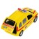 Metal machine "Renault Kangoo Resuscitation", 12 cm, doors and trunk open, yellow color