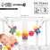 Stretching to a stroller/crib "little men", 3 toys, crumb me