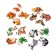 Figure puzzle "Africa", 4 puzzles, 21.5 × 21.5 cm