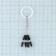 Stop Salmo Rubber Cone Stops, size M, 10 pcs.