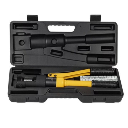 Crimpers hydraulic Deli DL-YQ120, cross-section. Tips 6-120 mm², 14 matrices-1