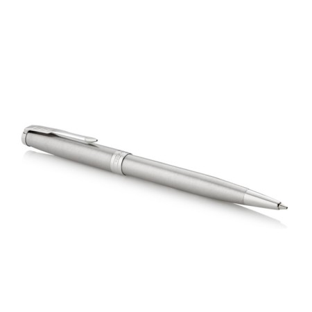 Ballpoint pen Parker Sonnet Core Stainess Steel Ct M, silver matte, black ink (1931512)-3