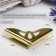 Metal corner "Antique" gold 3.1x3.1x0.7 cm