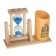 Sanding clock "attractions", souvenir, with an organizer for the office, 9.5 x 13 cm