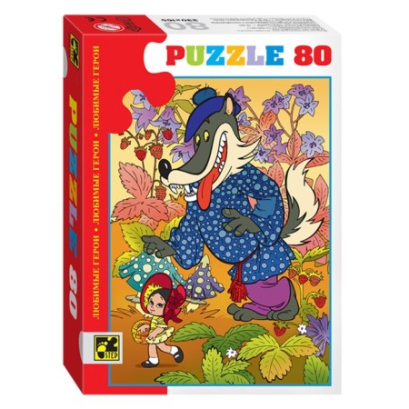 Puzzles "Favorite Heroes", 80 elements, mix-6