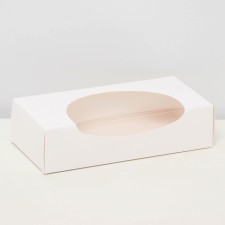Self -assembly box, 20 x 10 x 5 cm, white