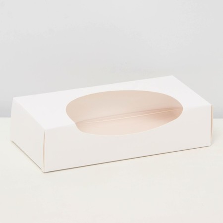 Self -assembly box, 20 x 10 x 5 cm, white
