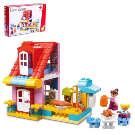 Designer "Country House", 68 parts