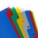 A set of A4 Office-2000 sheets, alphabetical A-I, 20 sheets, colored, plastic 140 μm