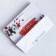 Gift package laminated, packaging, “Love gives you happiness”, 22 x 17.5 x 8 cm