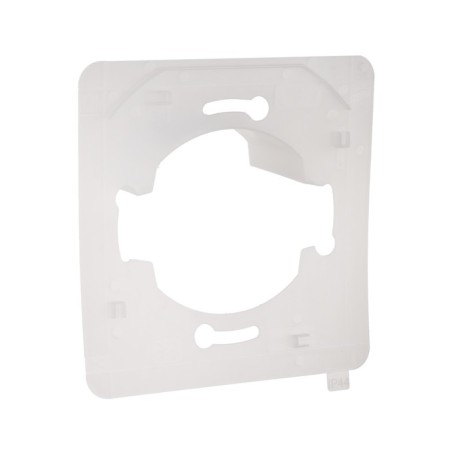 LEGRAND Inspiria, 2K+h, IP 44 socket, with a folding cover and curtains, 16 A, 250 V, white-2