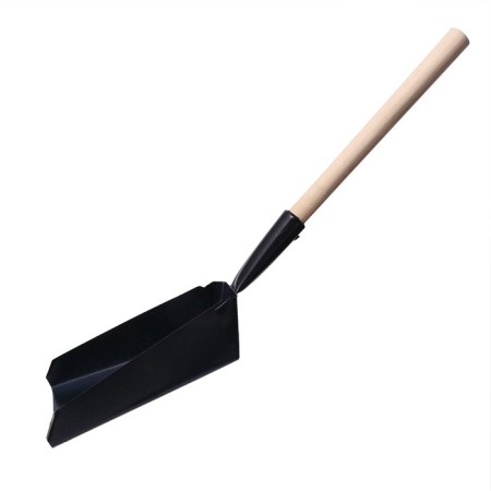 Hotail scoop, 17 × 17 × 6 cm, metal, wooden stalk 35 cm, mix-1
