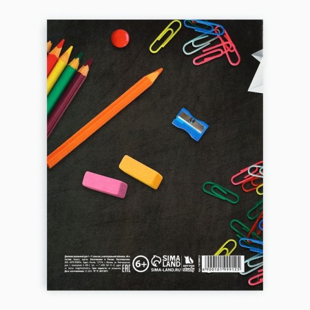 School diary for grade 1-11, in an integrated cover, 40 l. "School accessories"-4