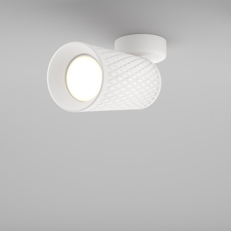 Ceiling light Technical C034CL-01W, 1xGU10, 10W, 13x19.5 cm, white color-4