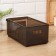 Optima, 5 liter storage container, 16.8 × 30.5 × 12.9 cm, brown color