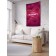 Decorative panel with photo printing "Happy Valentine’s Day", vertical, size 100x150 cm