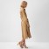 Women's dress Minaku: Casual Collection, beige color, size 48