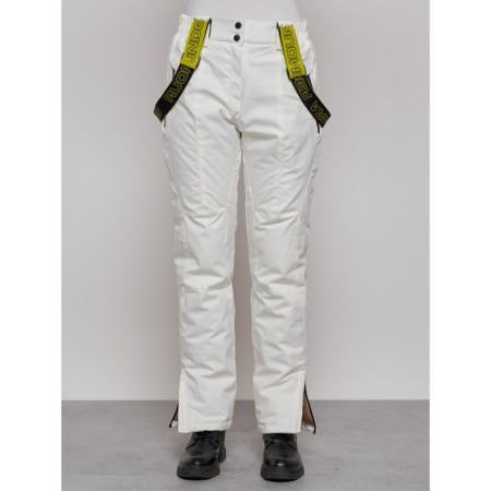 Semi -combinezone ski insulated female winter, size 46, white color-4