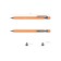 Mechanical pencil Erichkrause "Delta", NV, Grifel D = 0.5 mm, three -sided, in the box, mix